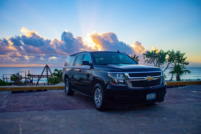 Suv departures from Playa del Carmen to Cancun Airport - Key Points