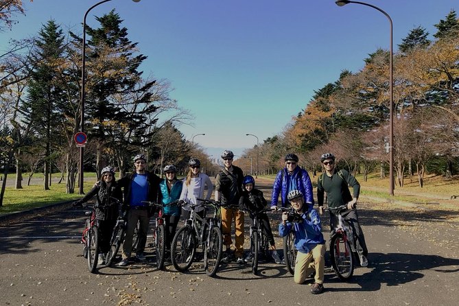 Nopporo Forest Mountain Bike Tour from Sapporo, presenting a retro Cycle cap - In-Depth Look at the Itinerary
