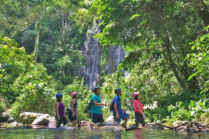 Seven Waterfalls Hike Adventure Juayua + Relax at Hot Springs - Exploring the Falls and the Mountains