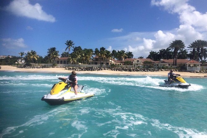 JetSki and Beach - Experience the Water and Sand in St Maarten: Jet Ski and Beach Tour