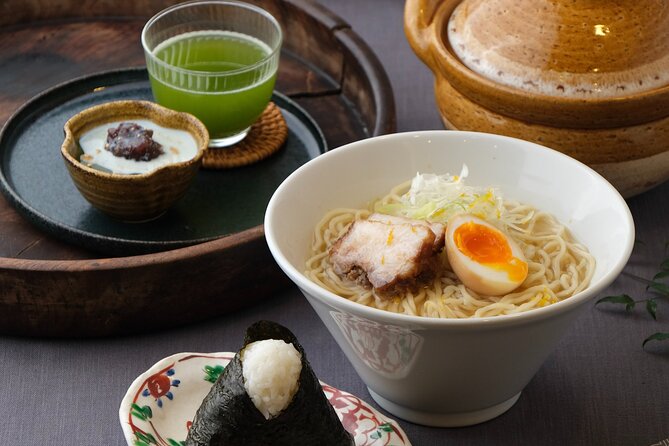 Ebisu Tokyo Onigiri & Yuzu Ramen Cooking Class with Market Visit - Exploring the Cooking Class Itself