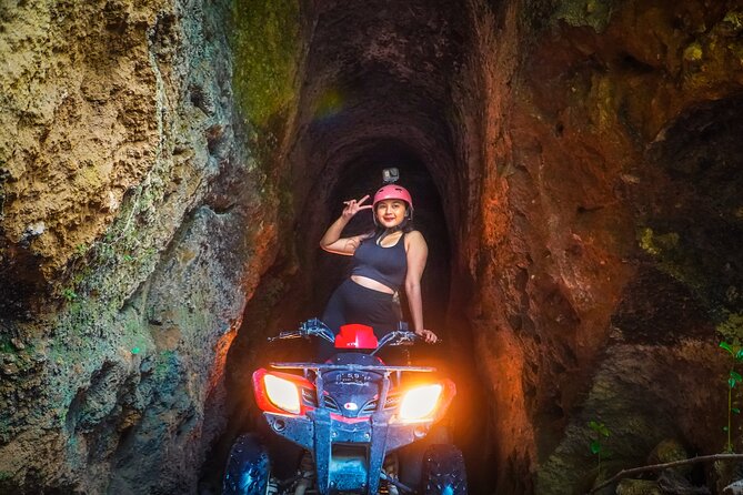 ATV Quad Bike Kuber Through Waterfall, Tunnel And Rice Field - Exploring Balis Hidden Natural and Cultural Gems on an ATV Quad Bike Tour