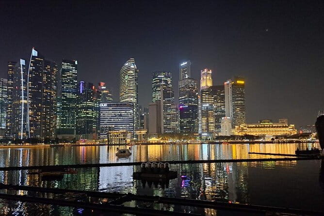 SG Evening/Nite -River Cruise, Marina Bay Light Show, Chinatown - Key Points