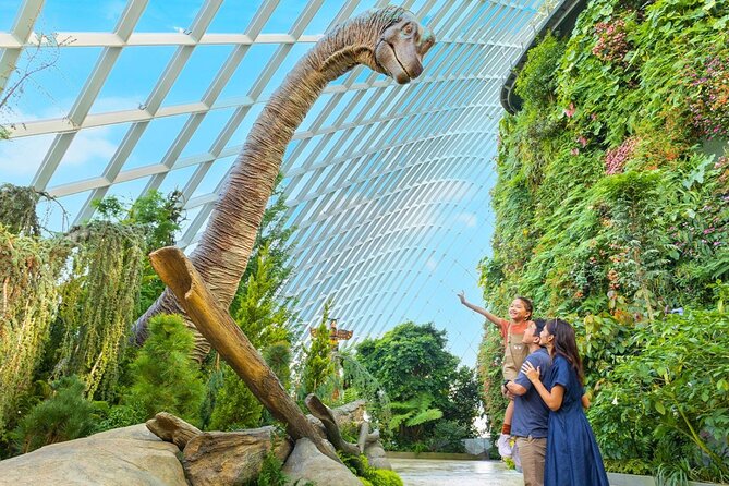 Singapore Gardens by the Bay & Jurassic World with Hotel Pick up - Key Points