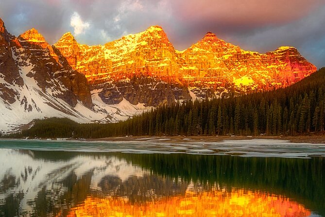 Shuttle Bus 2way BANFF to Lake louise & Moraine lake(1 hour each) - Itinerary Breakdown