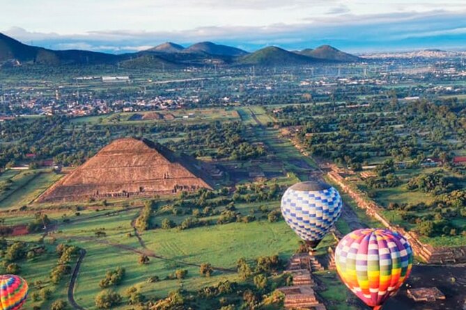 Sunrise HotAir Balloon Adventure Over Teotihuacan's Pyramids - The Sum Up