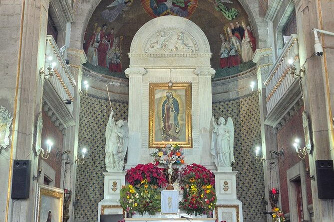 Pyramids and Basilica of Guadalupe Tour with Round Transport - Visiting the Basilica of Our Lady of Guadalupe