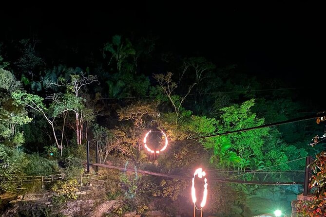 Night Zipline Adventure with Dinner and Show in Puerto Vallarta - Night Zipline Adventure with Dinner and Show in Puerto Vallarta