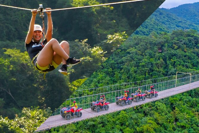 Combo ATV Jorullo Bridge + zip lines + mule ride - Good To Know