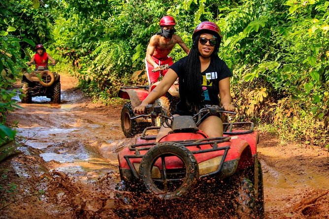 Drive an Atv shared, swim in a Cenote and ziplines in the Cancun - Who Will Love This Tour?