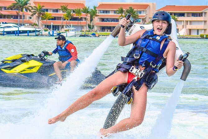 Super adrenaline Jetpack water activity in Cancun! - The Sum Up