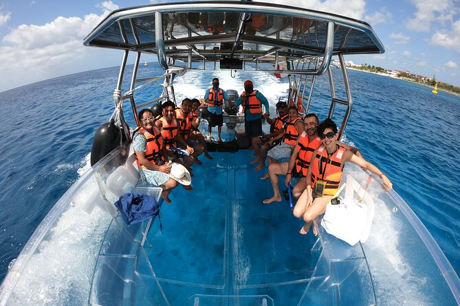 Excursion to Reefs in a transparent boat from Cancun - A Closer Look at the Experience