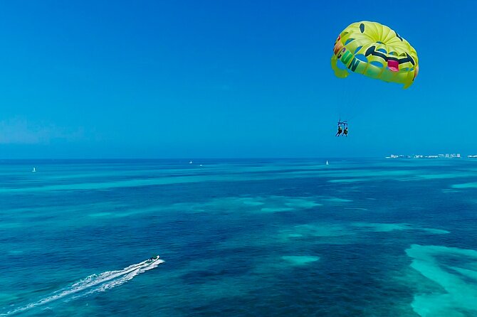 Cancun Combo Adventure: 4-Reef Stop Snorkeling and Parasail Ride - FAQ