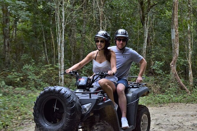Adrenaline Combo 3 in 1 - ATV'S, (Shared), Ziplines & Cenote from Cancún - FAQ