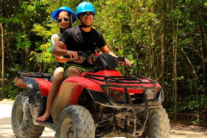 Adrenaline Combo 3 in 1 - ATV'S, (Shared), Ziplines & Cenote from Cancún - Discover the Adrenaline Combo 3 in 1 Tour from Cancun