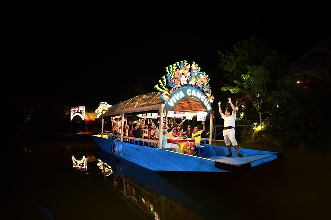 Mexican Night at Xoximilco! Round Transportation from Cancun - Key Points