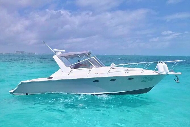 Private Yacht Cancun 42ft up to 8 people - Key Points