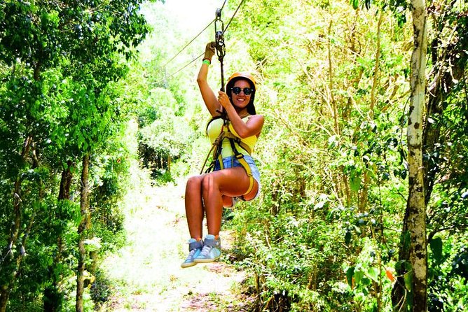 5-in-1 Adventure in Cancun: ATVs, Ziplines, Speed Boat, Snorkel and Cenote Swim - Transition to Land: Jungle, Cenotes, and Ziplines