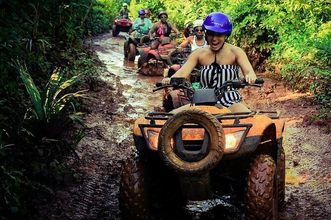 Amazing ATV with Zip Lines and Swim in Cenote with Round Transportation - FAQ