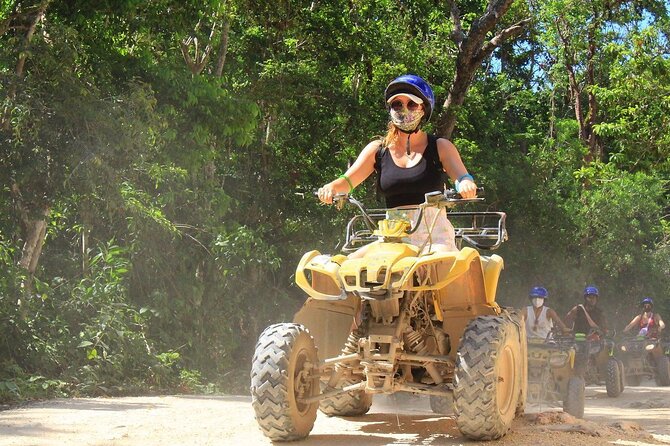 Cancun Jungle Escape: ATV's + Zip Lines + Cenote + Lunch - Flying High: Zip Lines and Suspension Bridges  
