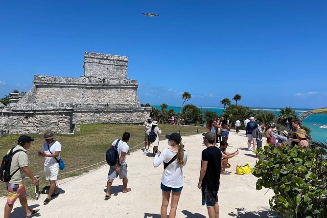 4x1 Full Day Tour: Tulum, Coba, Cenote and PDC, from Cancun - Key Points