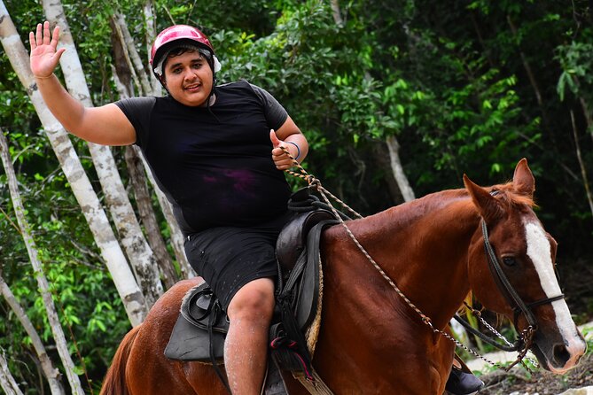 Single ATV, Ziplines, Cenote & Horse Riding from Cancun & Playa Del Carmen - An Overview of the Experience
