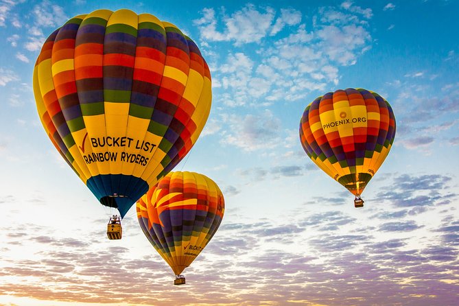 Sunset Hot Air Balloon Ride Over Phoenix - What the Itinerary Looks Like