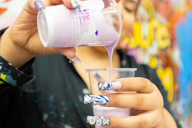 40 Minutes Private Fluid Art Class in Los Angeles - Frequently Asked Questions