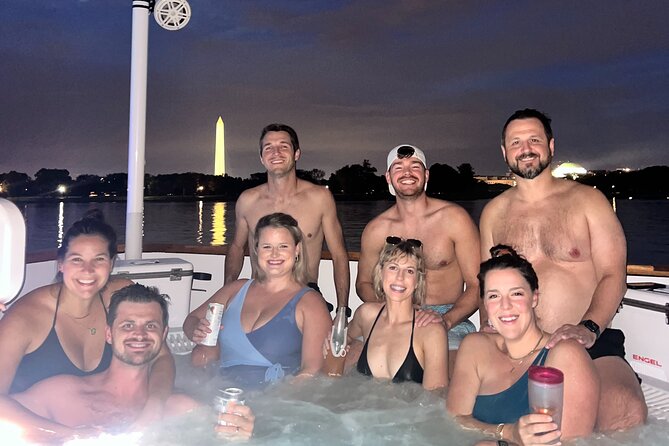 Luxury Private Hot Tub Boat of DC Potomac Monuments Tub up to 20 - An In-Depth Look at the Hot Tub Boat Experience in Washington, D.C.
