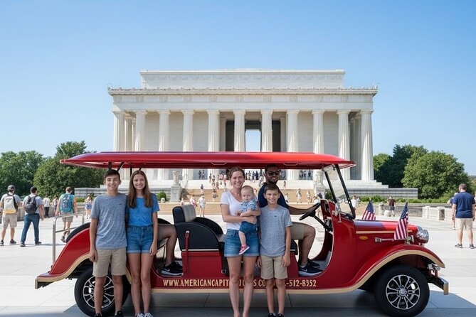 Washington DC Monuments and History Guided Electric Cart Tour - Who Might Not Be the Best Fit?