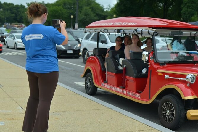 Washington DC Monuments and History Guided Electric Cart Tour - FAQs