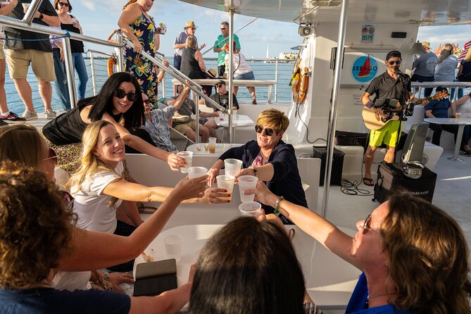 Key West Sunset Sail with Full Bar, Live Music and Hors D'oeuvres - The Catamaran: Comfort and Space