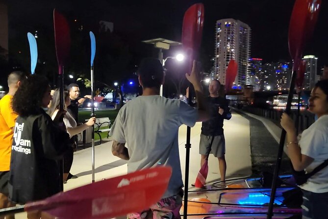 L.E.D. Light Kayak Miami City Lights - FAQ