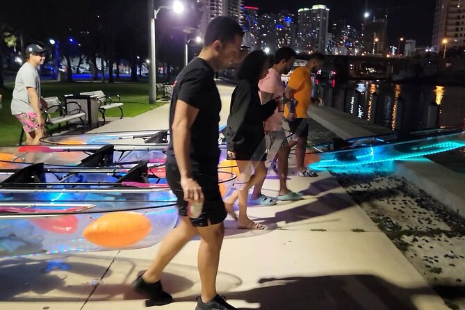 L.E.D. Light Kayak Miami City Lights - The Sum Up