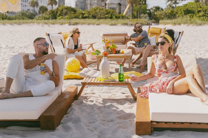 Riviera Suite Private Beach Lounge and Picnic Set Up - Riviera Suite Private Beach Lounge and Picnic Set Up: A Stylish Escape in Miami