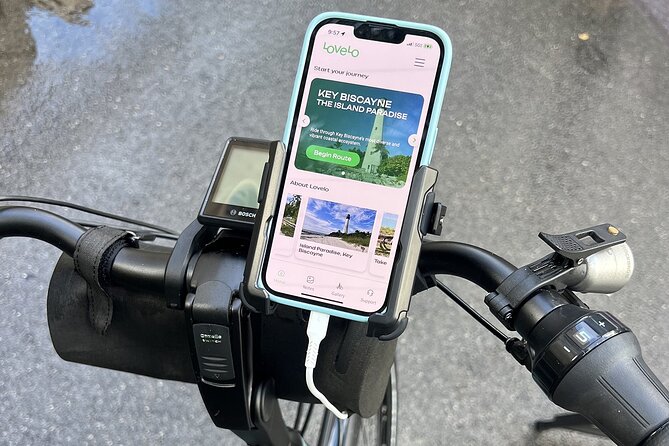 Self Guided E-Bike Tour Key Biscayne Miami's Island Paradise - Key Points