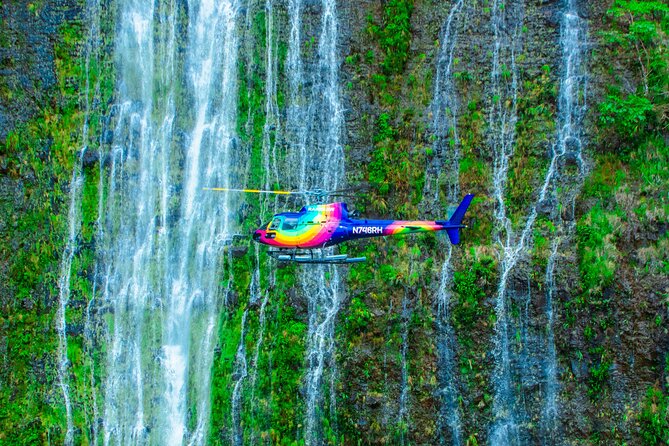 Kohala Coast Volcano Waterfalls-90 Min Heli Tour-Doors Off or On - The Experience of Flying Doors Off or On