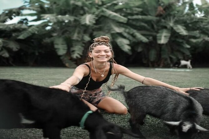 Private Event Goat Yoga Class - The Experience in Detail