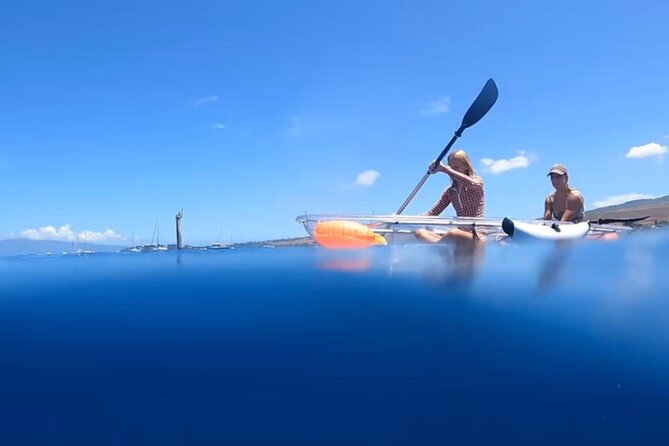 Clear Bottom Glassy Kayak Rental | MAUI | Safe and Stable Kayaks - Exploring Maui’s Underwater World at Your Own Pace