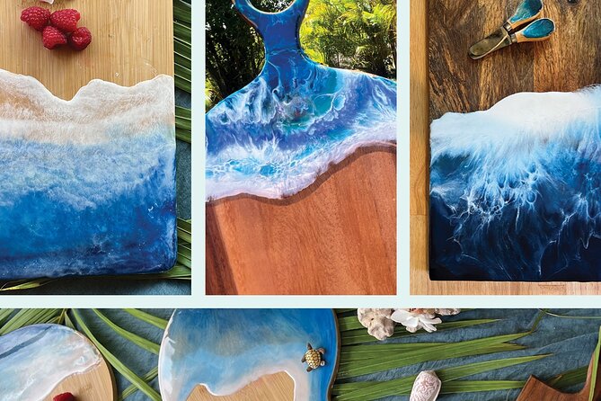 Make your own Maui Souvenir/Ocean resin class - What to Expect During the Class