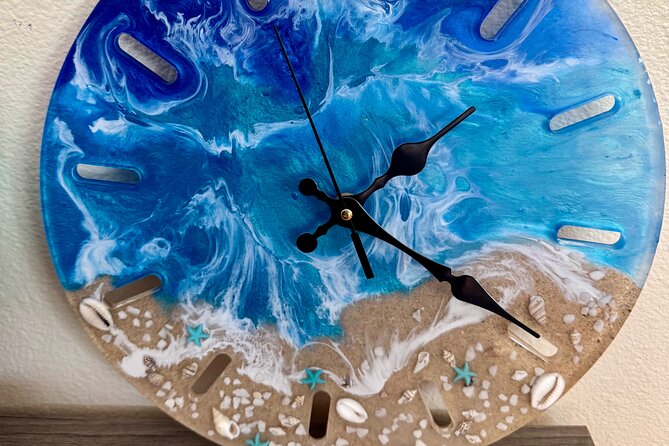 Epoxy Resin Ocean Clock Workshop in Maui - The Sum Up
