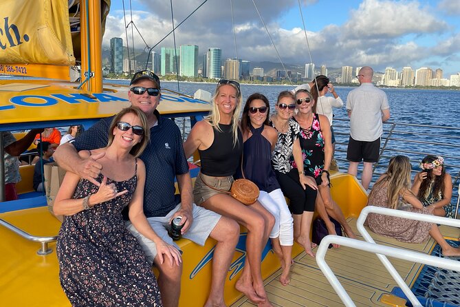Enjoy a Breezy 90 Minute Sunset Catamaran Sail w/ Drinks! - Key Points