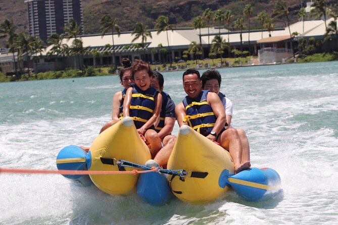 Combo Banana Boat Ride and Bumper Tube Ride in Hawaii - Key Points