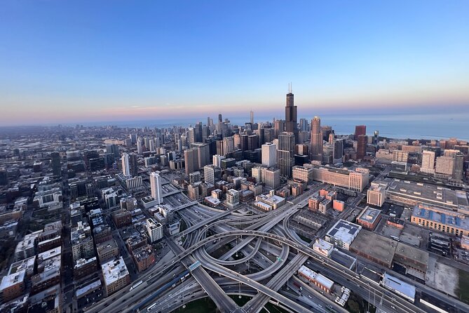 Chicago Helicopter 25-Mile Tour for up to Three Passengers - The Value of a 15-Minute Helicopter Ride