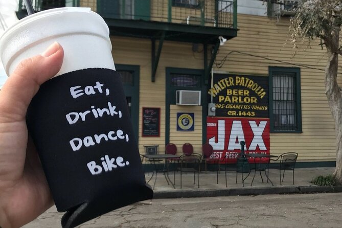 New Orleans History of Drinking Cocktail Bike Tour - What’s Included & What’s Not