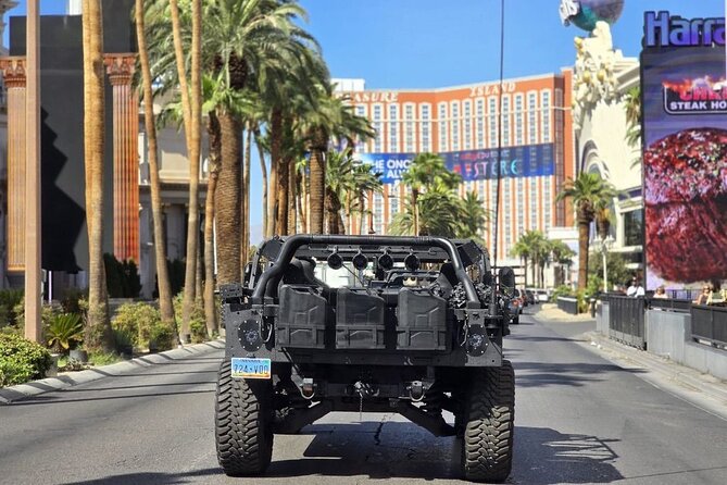 Las Vegas Strip Tour with Desert Landmarks and History by Hummer - Exploring the Itinerary in Detail