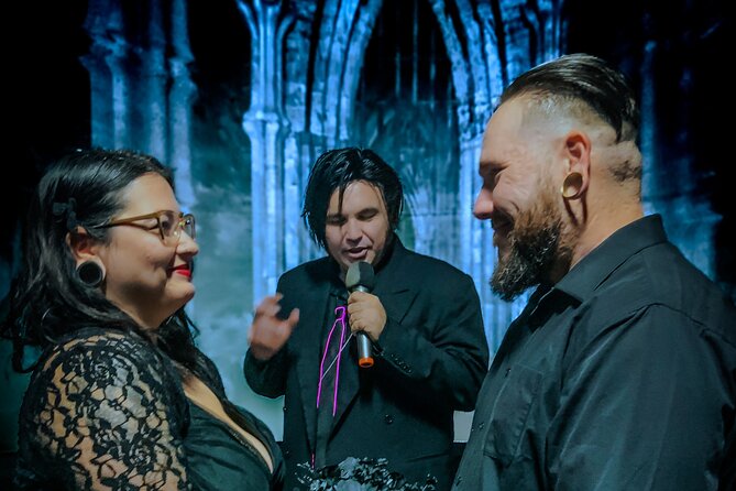 Gothic Wedding Ceremony with Spectacular Photography lncluded - An Introduction to the Gothic Wedding Experience