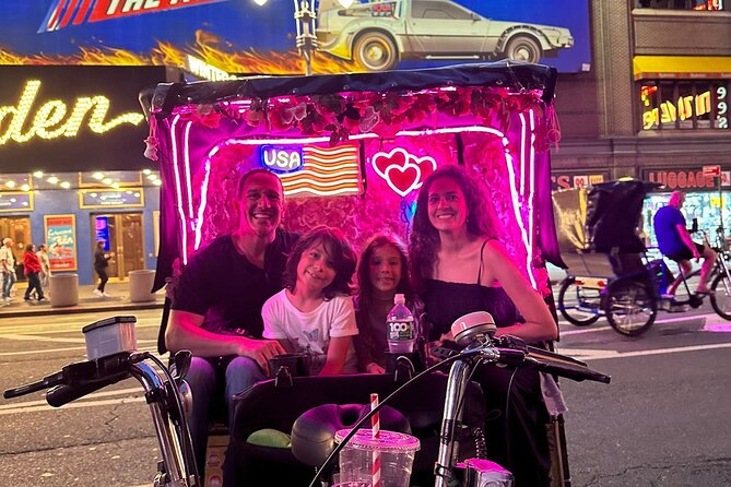 Private Pedicab Tours: Broadway Show Pick-Up & Drop-Off - What’s Included and What’s Not