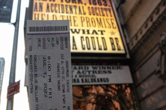 Drama and Discourse in New York Theatre - Practical Details and Tips