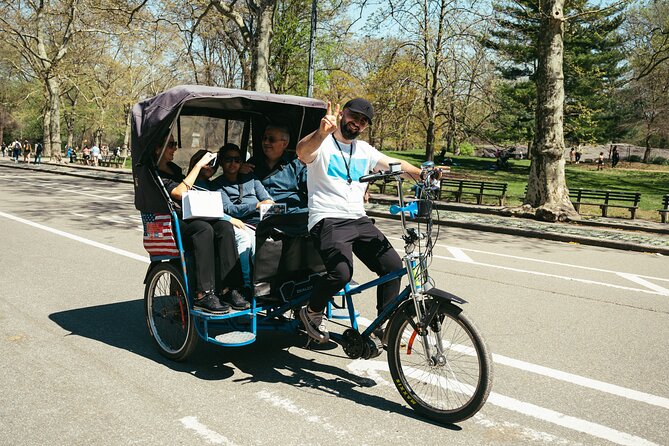 Private Central Park Guided Pedicab Tour - The Sum Up
